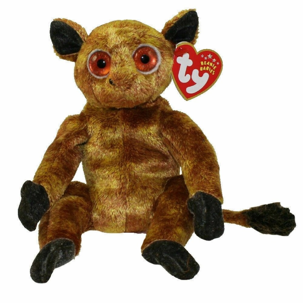 TY Beanie Baby - GIZMO the Lemur 8 inch